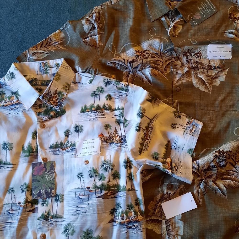 Men's Hawaiian shirts - medium